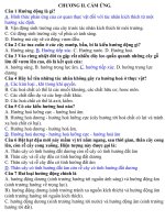 ôn tập học kì 1 - lớp 11.đáp án