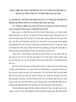 HOÀN THIỆN KẾ TOÁN CHI PHÍ SẢN XUẤT VÀ TÍNH GIÁ THÀNH SẢN PHẨM TẠI TỔNG CÔNG TY CỔ PHẦN DỆT MAY HÀ NỘI
