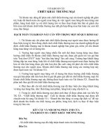 TÀI KHOẢN 521 - CHIẾT KHẤU THƯƠNG MẠI