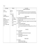 lesson plan LET''''S GO 1B