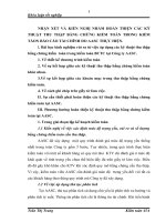 NHẬN XÉT VÀ KIẾN NGHỊ NHẰM HOÀN THIỆN CÁC KỸ THUẬT THU THẬP BẰNG CHỨNG KIỂM TOÁN TRONG KIỂM TÁON BÁO CÁO TÀI CHÍNH DO AASC THỰC HIỆN