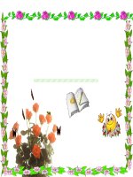 Tiết 44: TK về cây có hoa (Tiết 2)