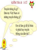 Bài 8 - Năng động, sáng tạo (tiết 1)