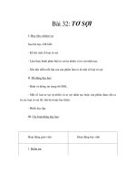 Gíao án 6 - TƠ SỢI