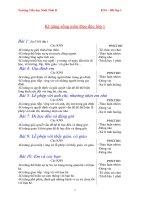 KI NANG SONG MON DĐ LOP 1