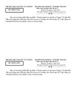 bài viết số 3, ngư văn 9