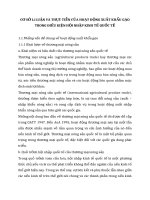 CƠ SỞ Lí LUẬN VÀ THỰC TIỄN CỦA HOẠT ĐỘNG XUẤT KHẨU GẠO TRONG ĐIỀU KIỆN HỘI NHẬP KINH TẾ QUỐC TẾ