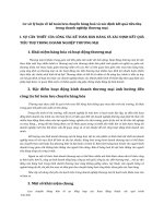 Cơ sở lý luận về kế toán lưu chuyển hàng hoá và xác định kết quả tiêu thụ trong doanh nghiệp thương mại