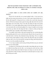 MỘT SỐ GIẢI PHÁP CƠ BẢN NHẰM DUY TRÌ VÀ MỞ RỘNG THỊ TRƯỜNG TIÊU THỤ SẢN PHẨM CỦA CÔNG TY CỔ PHẦN TẤM LỢP ĐÔNG ANH