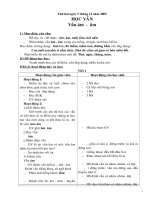 GIAO ÁN LỚP 1. CẢ NĂM. TẬP 3