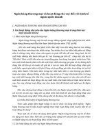 Ngân hàng thương mại và hoạt động cho vay đối với kinh tế ngoài quốc doanh