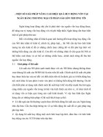 MỘT SỐ GIẢI PHÁP NÂNG CAO HIỆU QUẢ HUY ĐỘNG VỐN TẠI NGÂN HÀNG THƯƠNG MẠI CỔ PHẦN SÀI GÒN THƯƠNG TÍN