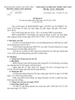 KH Hoạt động 20/11/2010