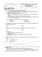 Kiểm tra chất lượng môn Sinh 9 -GĐ I