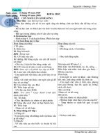 Giáo án khoa L4 kì I  (Full)