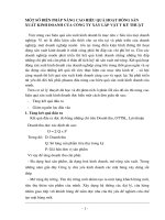 MỘT SỐ BIỆN PHÁP NÂNG CAO HIỆU QUẢ HOẠT ĐỘNG SẢN XUẤT KINH DOANH CỦA CÔNG TY XÂY LẮP VẬT TƯ KỸ THUẬT