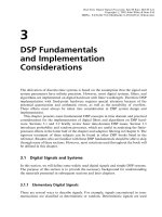 Real-Time Digital Signal Processing - Chapter 3: DSP Fundamentals and Implementation Considerations