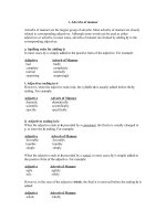 ADVERB MANNERS- CỰC HAY-ENGLISH VERSION