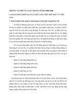 NHỮNG VẤN ĐỀ LÝ LUẬN CHUNG VỀ ISO 9000_2000