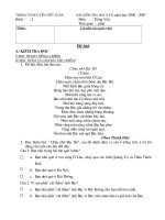 đề theo chuẩn KTKN