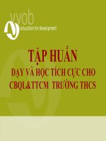 Tài liệu dạy học tích cực