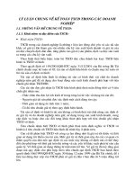 lý luận chung về kế toán tscđ trong các doanh nghiệp