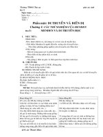 giáo án Sinh 9 theo chuẩn kiến thức mới