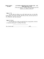 DE, DAP AN THI HSG VAN 9