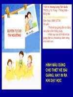 Quyền tự do tín ngưỡng