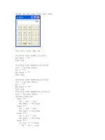 bài tập CLC Thiết kế một máy tính đơn giản