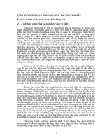 ỨNG DỤNG TIN HỌC TRONG CÔNG TÁC XUẤT KHẨU