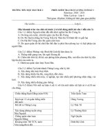 ĐỀ VÀ HD CHẤM CKI MÔN LS L4 10 - 11