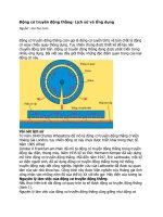 Động cơ truyền động thẳng: Lịch sử và Ứng dụng