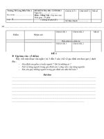 CUỐI HK1 TẬP LÀM VĂN @