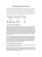 Phương pháp học tập siêu hiệu quả