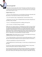 Thế nào là người tài