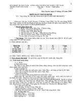 Biên bản thẩm định Thư viện Theo QD01