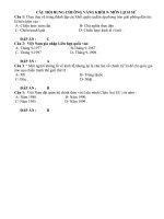 CÂU HỎI RCV-LỊCH SWR9-HẢI