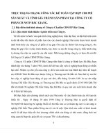 THỰC TRẠNG TRẠNG CÔNG TÁC KẾ TOÁN TẬP HỢP CHI PHÍ SẢN XUẤT VÀ TÍNH GIÁ THÀNH SẢN PHẨM TẠI CÔNG TY CỔ PHẦN CB NSTP BẮC GIANG