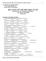 Đề cương Vi xử lý (P1) - Hệ Trung cấp&Cao đẳng