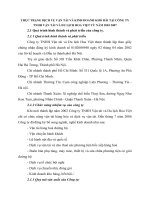 THỰC TRẠNG DỊCH VỤ VẬN TẢI VÀ KINH DOANH KHO BÃI TẠI CÔNG TY TNHH VẬN TẢI VÀ DU LỊCH HOA VIỆT TỪ NĂM 2003 2007