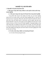 NGHIỆP VỤ CHUYÊN MÔN