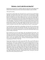 Robusta... Loại Cà phê đặc sản đang lên?