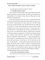 THỰC TRẠNG HUY ĐỘNG VỐN CỦA CÔNG TYARTEX