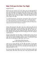 Đạo Trời qua Ca Dao Tục Ngữ.