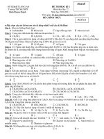 de thi hoc ki 1 hoa 12 cuc hay