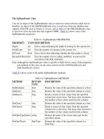 The SqlDataReader Class