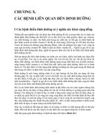 Các bệnh liên quan đến dinh dưỡng