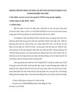 NHỮNG VẤN ĐỀ CHUNG VỀ CÔNG TÁC KẾ TOÁN TÀI SẢN CỐ ĐỊNH Ở CÁC DOANH NGHIỆP SẢN XUẤT