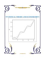 STATISTICAL THEORY AND ECONOMETRICS